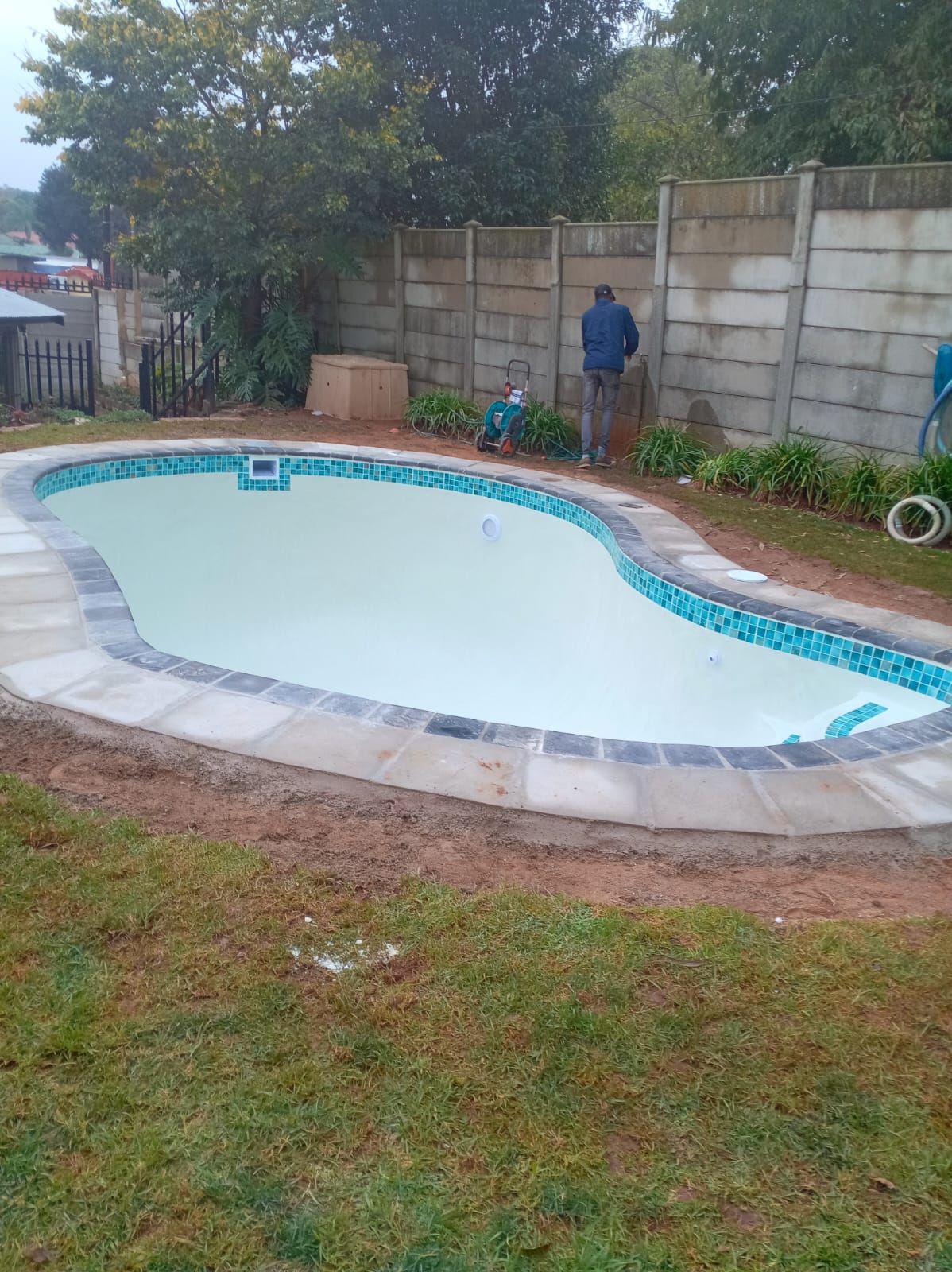 Tile and coping upgrades by Carlos Pools